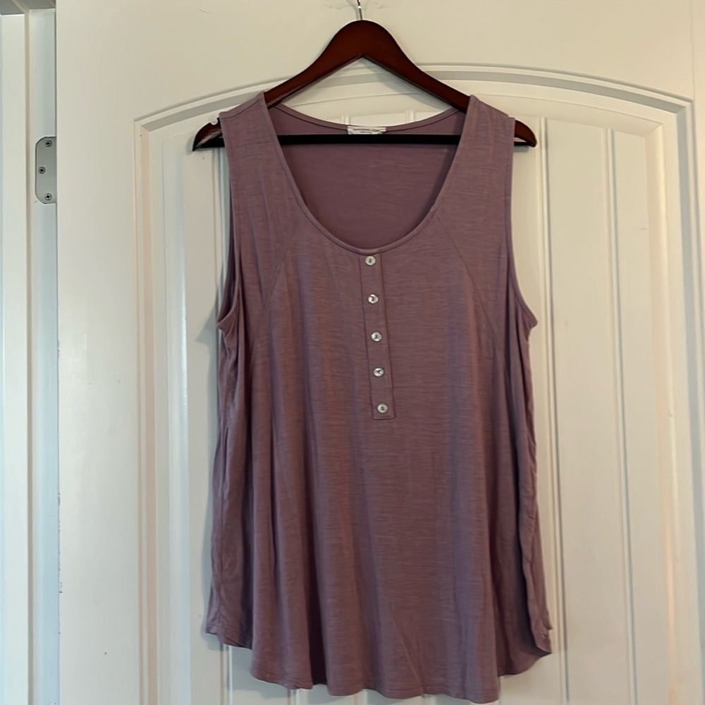 ChicSoul Flowy Tank Top Size 1X
